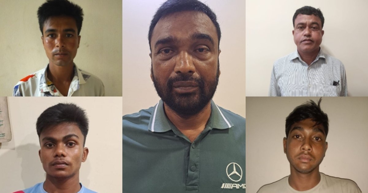 কনস্টেবল নিয়োগ পরীক্ষা: কুড়িগ্রামে পুলিশের সাবেক এসআইসহ গ্রেফতার ৫