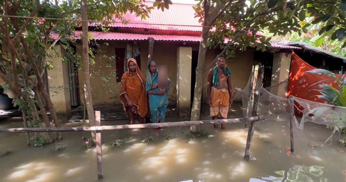 সেই স্বপ্ননগরের ২৫০ পরিবার পানিবন্দি, না খেয়ে কাটছে দিন
