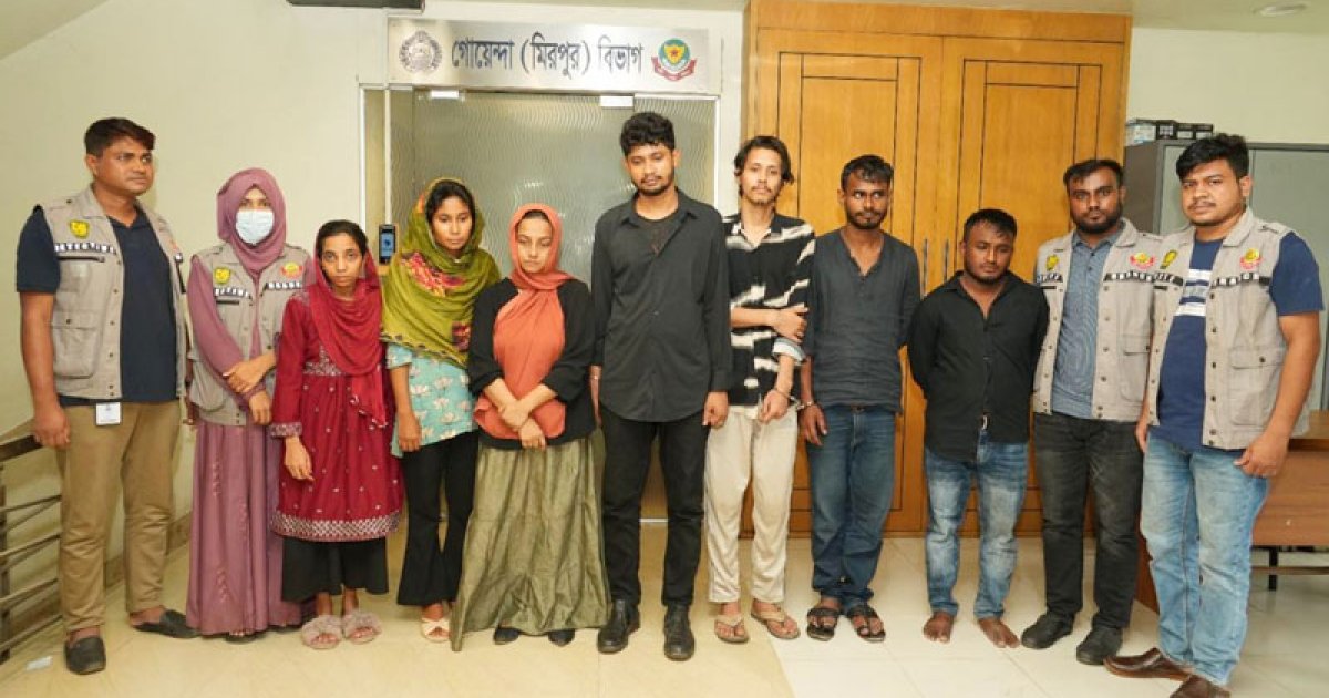 হানি ট্র্যাপ ও চাকরির প্রলোভনে প্রতারণা, গ্রেফতার ৭