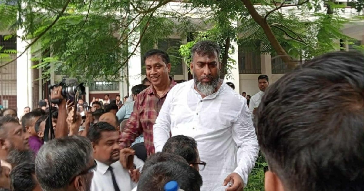 ১১ মামলায় আত্মসমর্পণের পর কারাগারে যুবদল নেতা ইসহাক