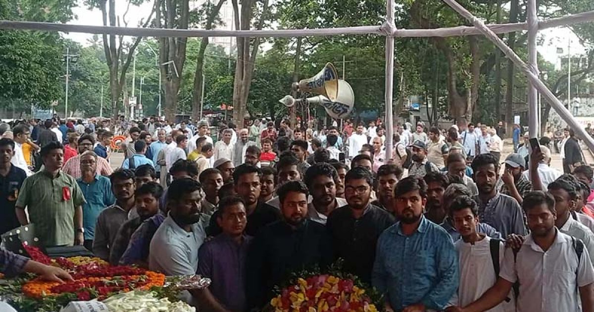 বদরুদ্দীন উমর বাহাত্তরের সংবিধানের বিরুদ্ধে সংগ্রাম করেছেন: নাহিদ ইসলাম