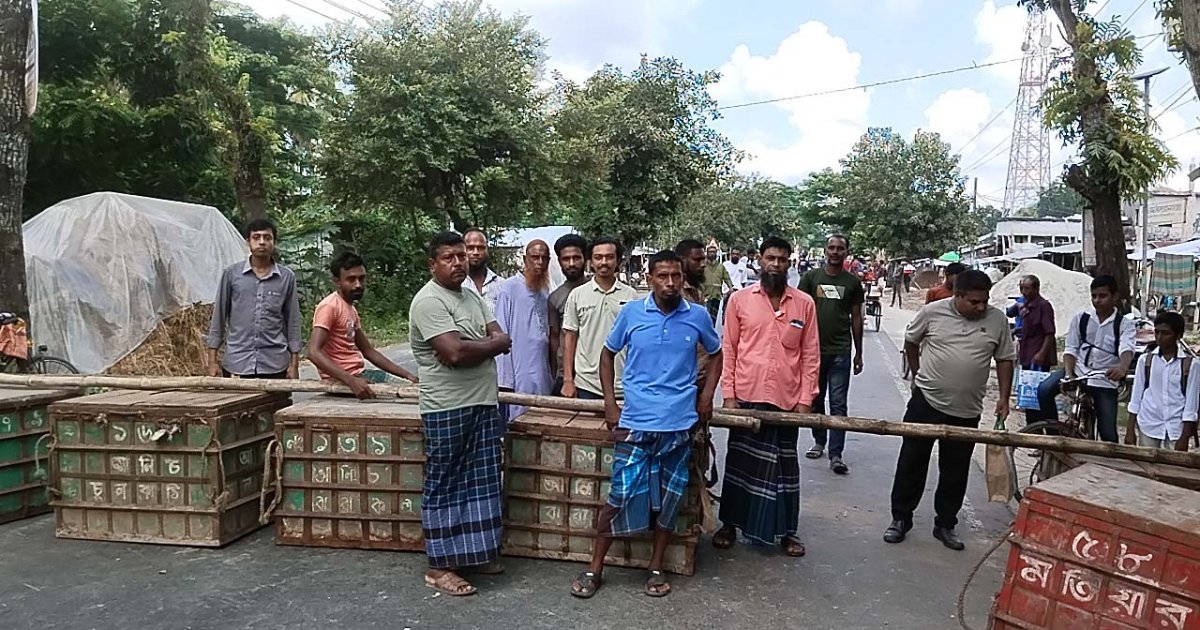 বাগেরহাটে চলছে ৪৮ ঘণ্টার হরতাল