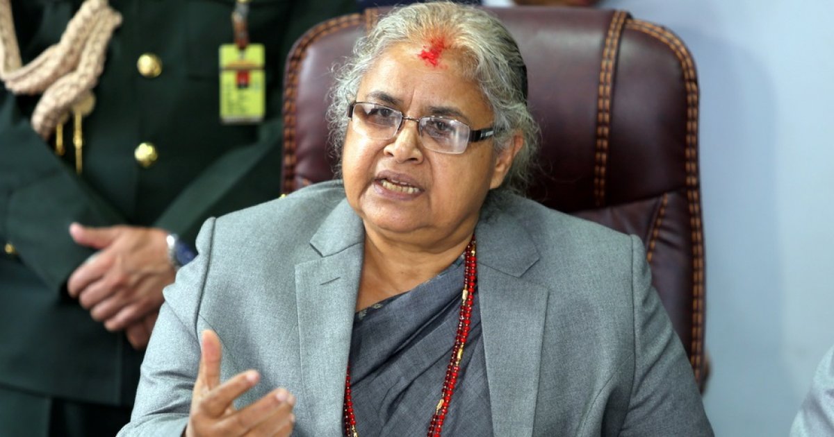 নেপালের অন্তর্বর্তী প্রধানমন্ত্রী হিসেবে শপথ নিলেন সুশীলা কার্কি