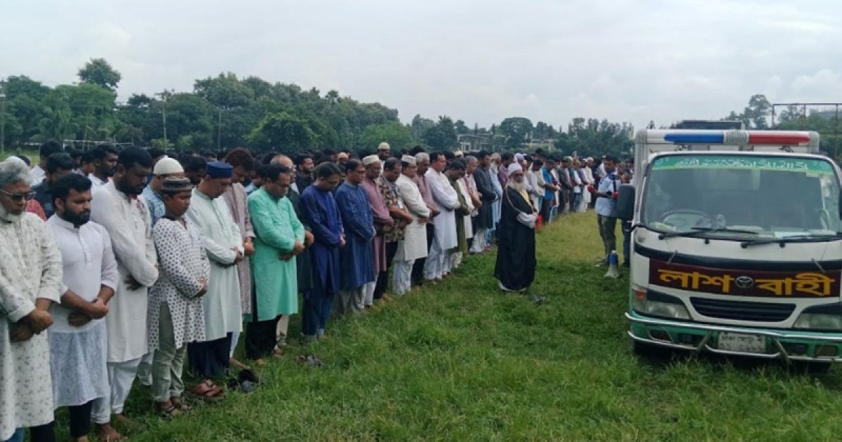 জাবিতে শিক্ষিকা জান্নাতুল ফেরদৗসের জানাজা সম্পন্ন