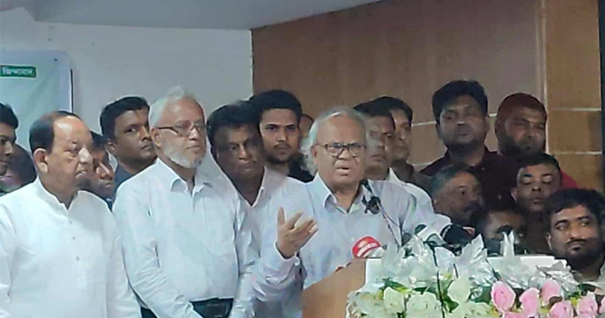 ডাকসু, জাকসু মাস্টারপ্ল্যানের অংশ কিনা, প্রশ্ন রিজভীর