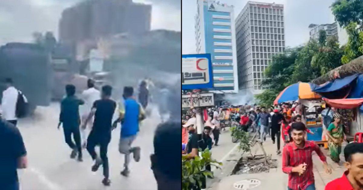 শ্যামলীতে আ.লীগের ঝটিকা মিছিলে ককটেল বিস্ফোরণ, গ্রেফতার ৫