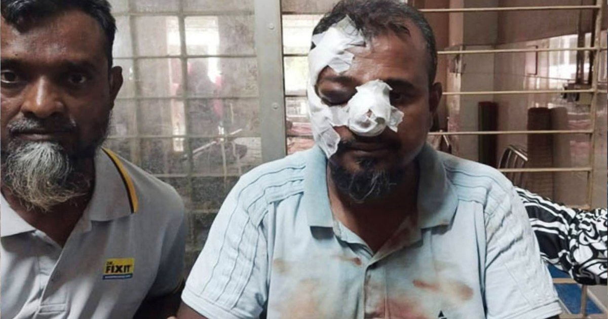 দিনদুপুরে ব্যবসায়ীর মাথা ফাটিয়ে ১২ লাখ টাকা ও মোটরসাইকেল ছিনতাই