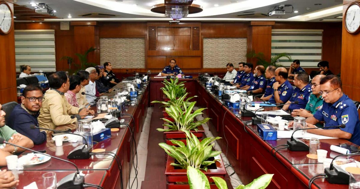দুর্গাপূজা উপলক্ষে তিন স্তরের নিরাপত্তা ব্যবস্থা: আইজিপি