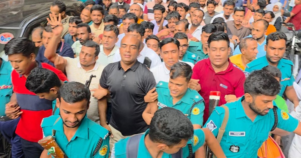আত্মসমর্পণের পর দণ্ডিত ৮ ছাত্রদল নেতা কারাগারে