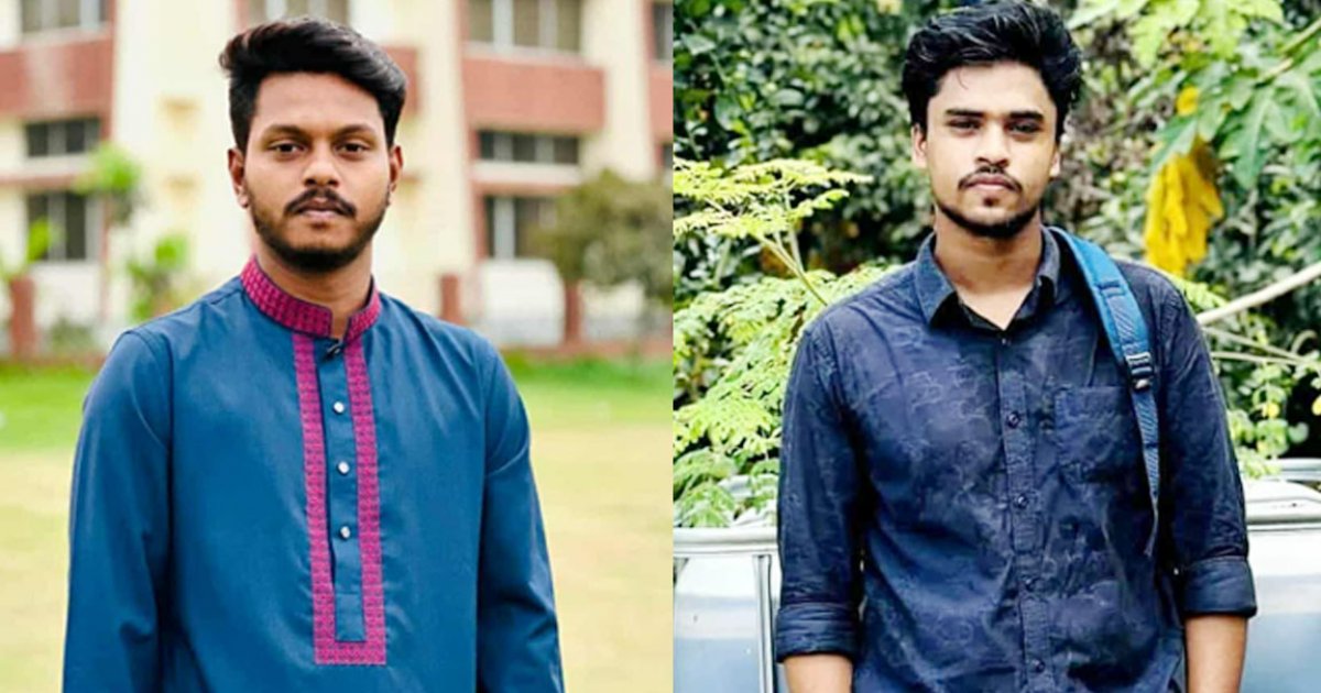 গণবিশ্ববিদ্যালয় ছাত্র সংসদের ভিপি ইয়াছিন, জিএস রায়হান