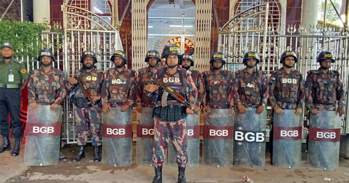 ২৮৫৭ পূজামণ্ডপের নিরাপত্তায় ৪৩০ প্লাটুন বিজিবি মোতায়েন