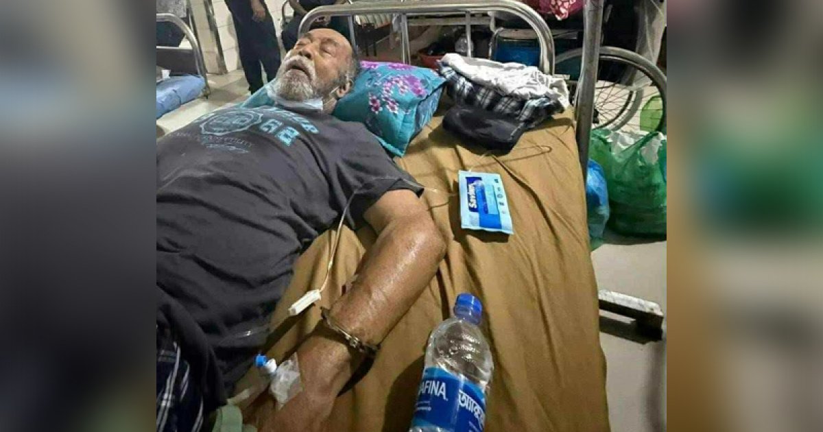 চিকিৎসাধীন ‍সাবেক মন্ত্রীর হাতে হাতকড়া, যা বলছে কারা কর্তৃপক্ষ