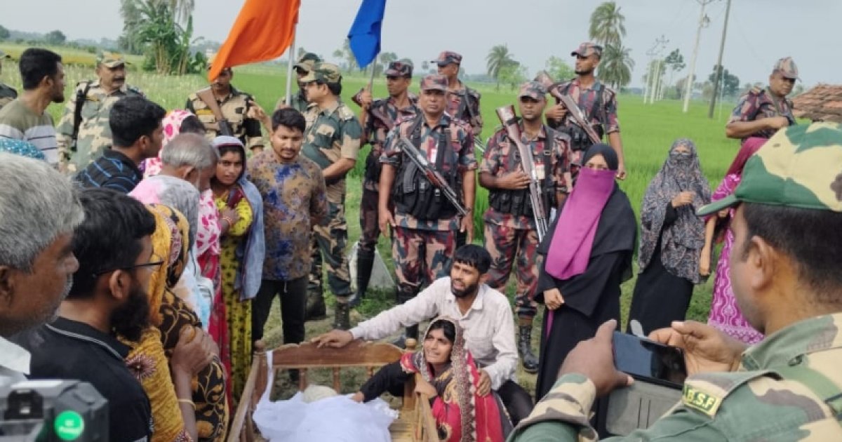 নেই ভিসা-পাসপোর্ট, শূন্যরেখায় বাবা-মেয়ের শেষ দেখা