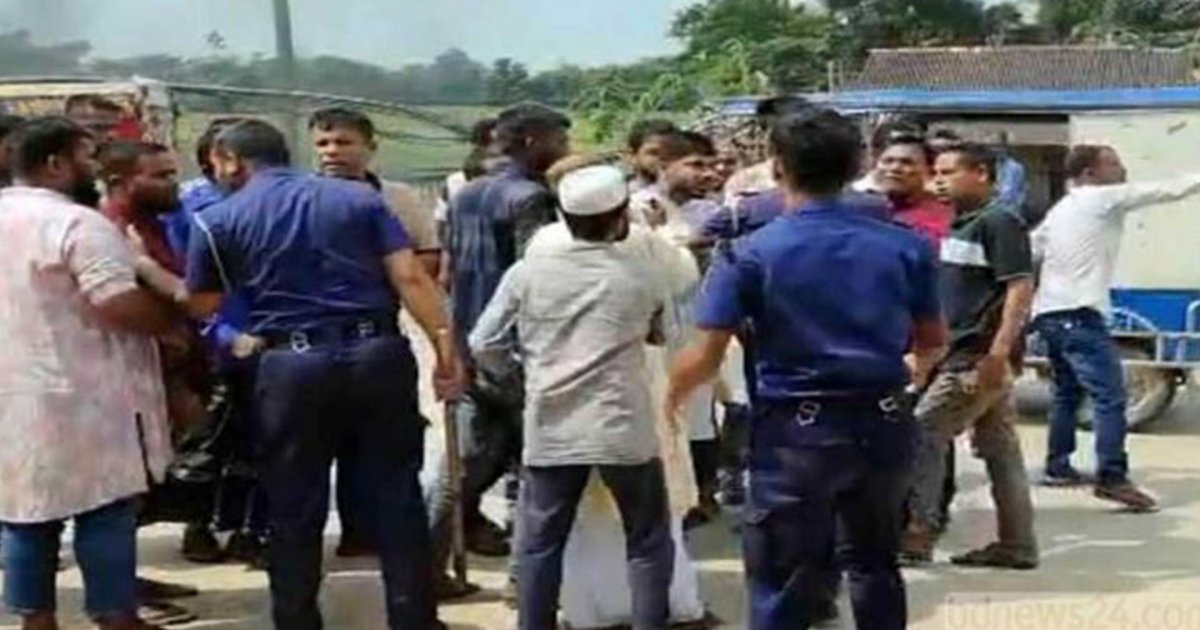 পুলিশের ওপর হামলা, মামলা করায় কোম্পানীগঞ্জে ধর্মঘটের ডাক