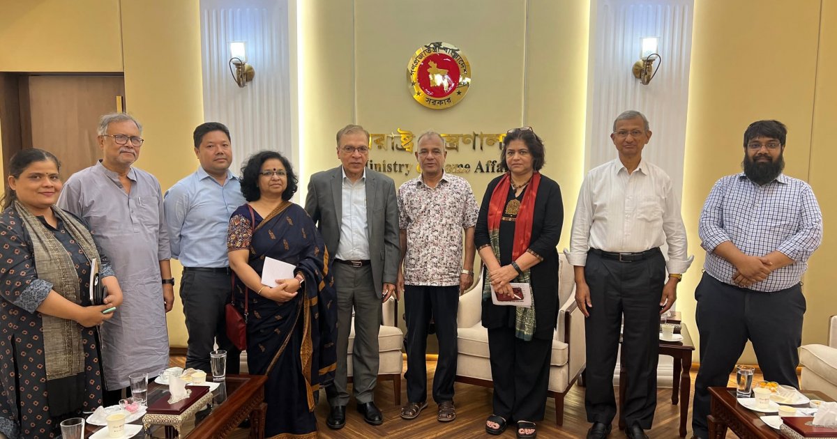 খাগড়াছড়ির ঘটনায় স্বরাষ্ট্র উপদেষ্টার সঙ্গে এইচআরএফবি’র প্রতিনিধিদলের সাক্ষাৎ