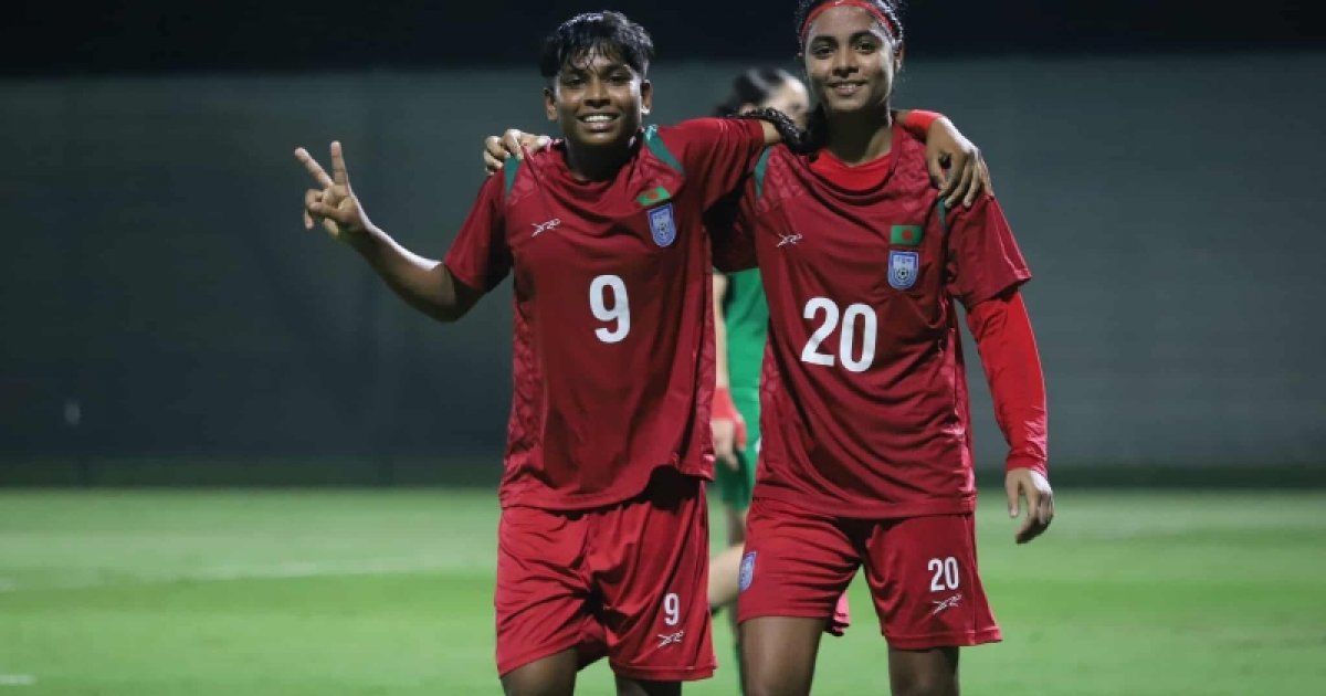 দুবাইয়ে সিরিয়াকে হারালো বাংলাদেশের মেয়েরা