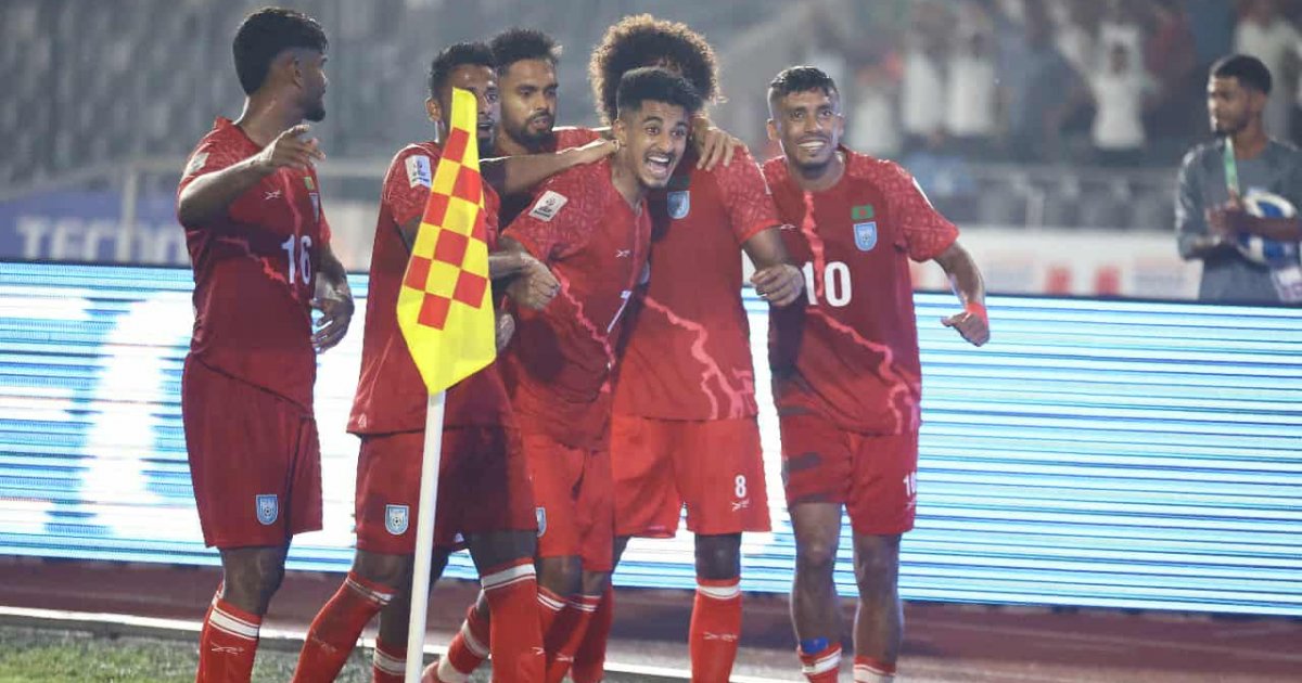 ৭ গোলের রোমাঞ্চকর ম্যাচে হংকংয়ের কাছে হার বাংলাদেশের