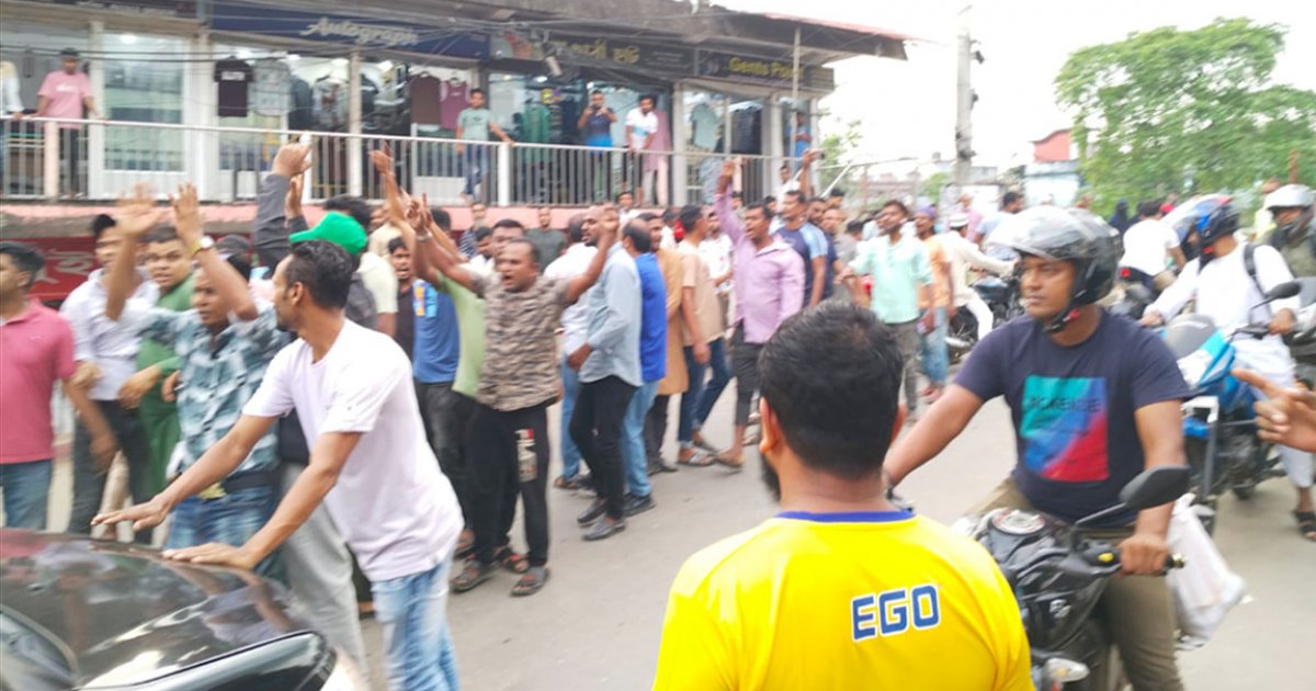 বিশ্বনাথে হুমায়ুন-লুনা অনুসারীদের মধ্যে ধাওয়া পাল্টা ধাওয়া: আহত ১০