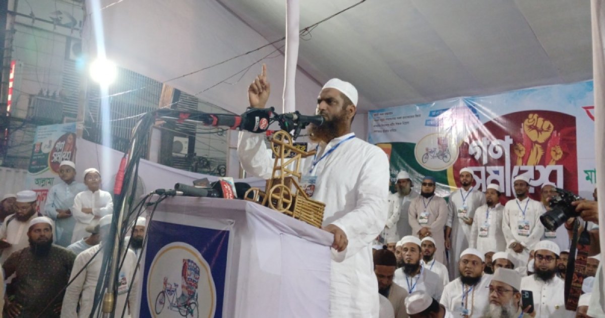 উচ্চকক্ষে পিআর ছাড়া অন্য কিছু বাস্তবায়ন হতে দেওয়া হবে না: মামুনুল হক