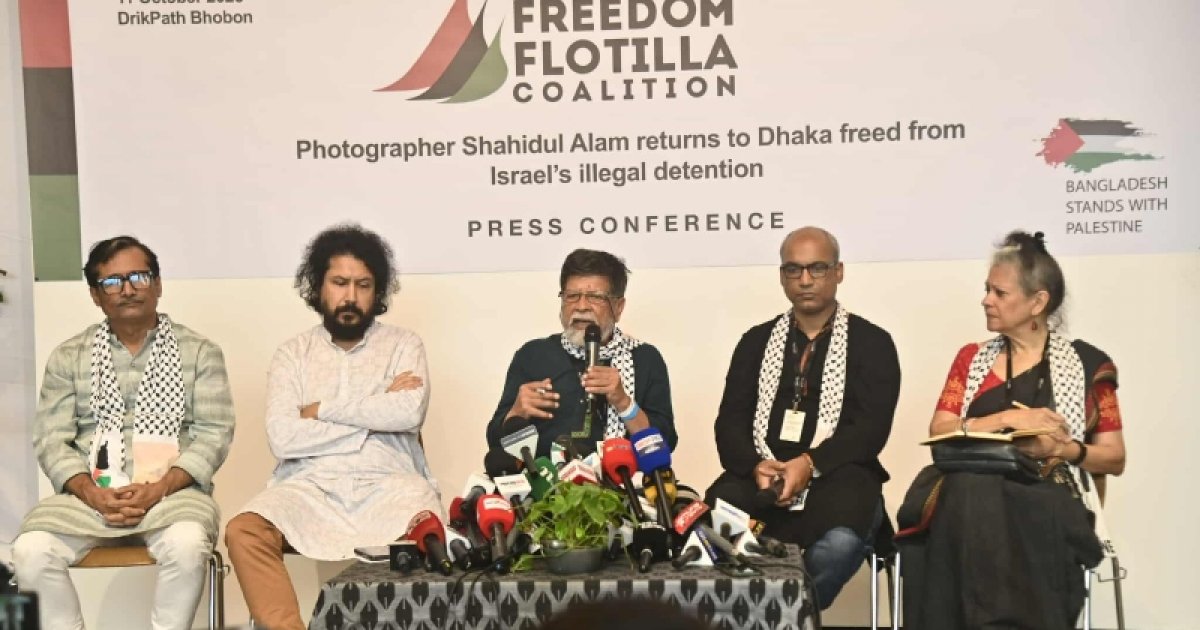 ইসরায়েলের কারাগারে অনশন করেছিলাম: শহিদুল আলম