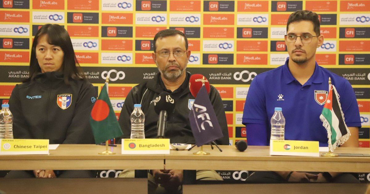 জর্ডান ম্যাচে দৃষ্টি বাংলাদেশের মেয়েদের