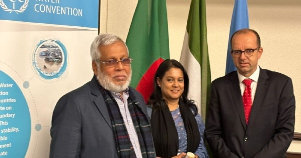 ন্যায্য পানি বণ্টন ও আন্তঃসীমান্ত সহযোগিতা জোরদারে বাংলাদেশের আহ্বান
