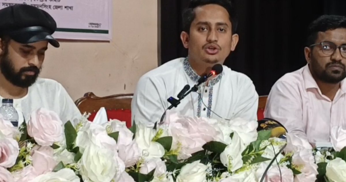 ‘শাপলা প্রতীক না দিলে এনসিপি রাস্তায় নামবে’
