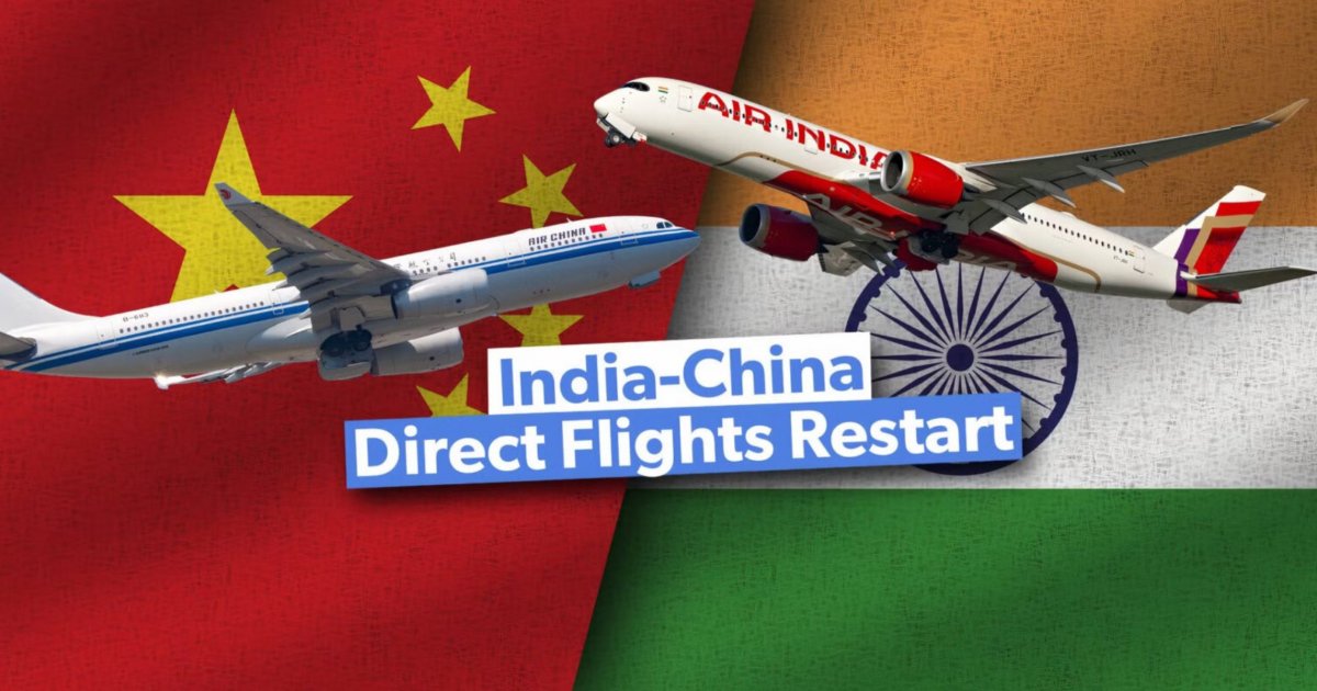 আবারও ভারত-চীন সরাসরি ফ্লাইট চালু