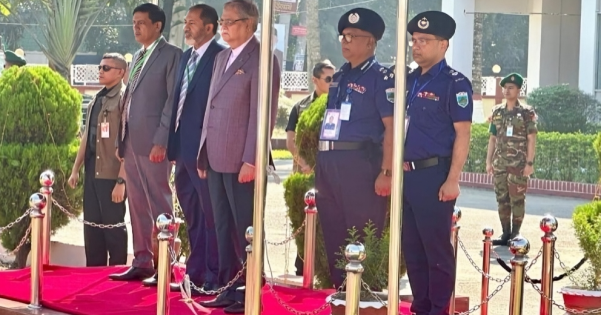 নিজ জেলা পাবনা সফরে রাষ্ট্রপতি সাহাবুদ্দিন