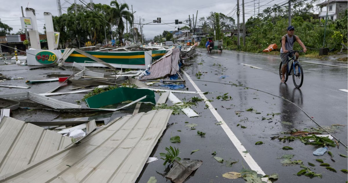 সুপার টাইফুন ফাং ওয়াংয়ের আঘাতে ফিলিপাইনে নিহত ২