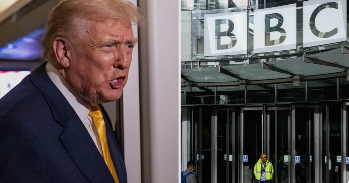 বিবিসির বিরুদ্ধে ৫০০ কোটি ডলার পর্যন্ত ক্ষতিপূরণের মামলা করবেন ট্রাম্প