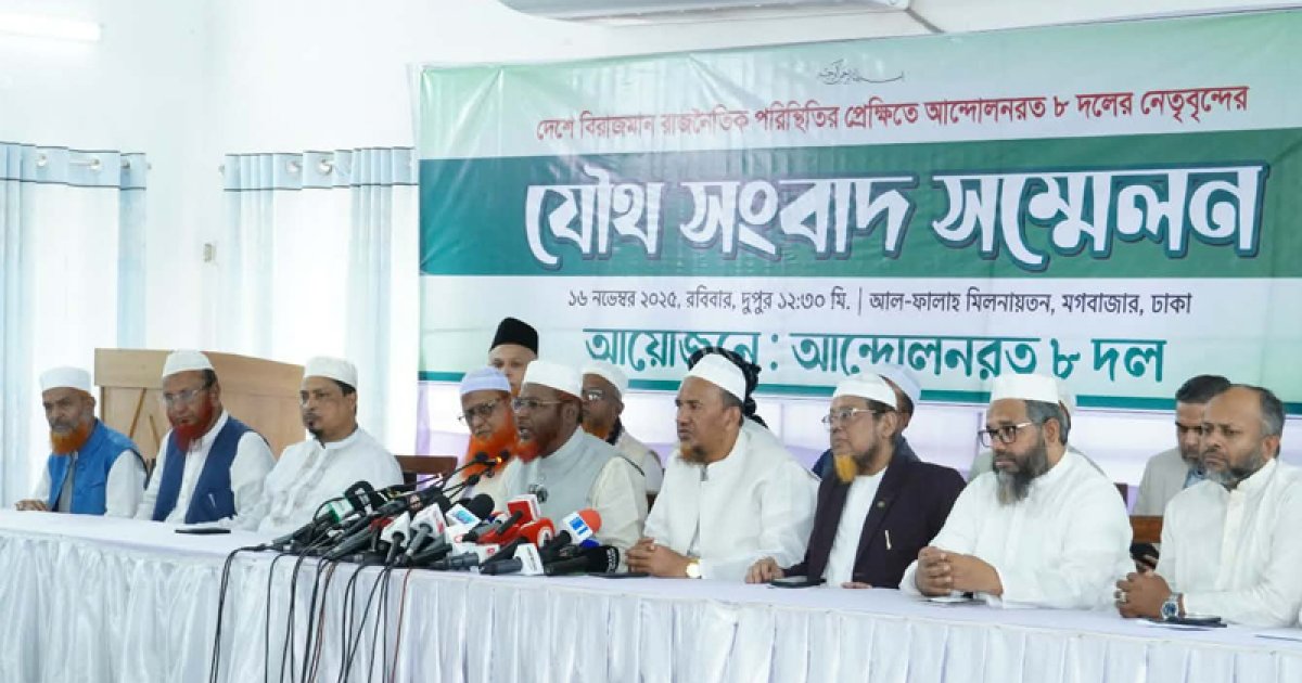 গণভোটে ‘হ্যাঁ’ বলবে আট দল