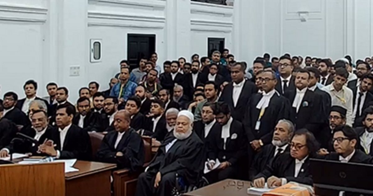 শেখ হাসিনার মামলার রায় ঘোষণা শুরু