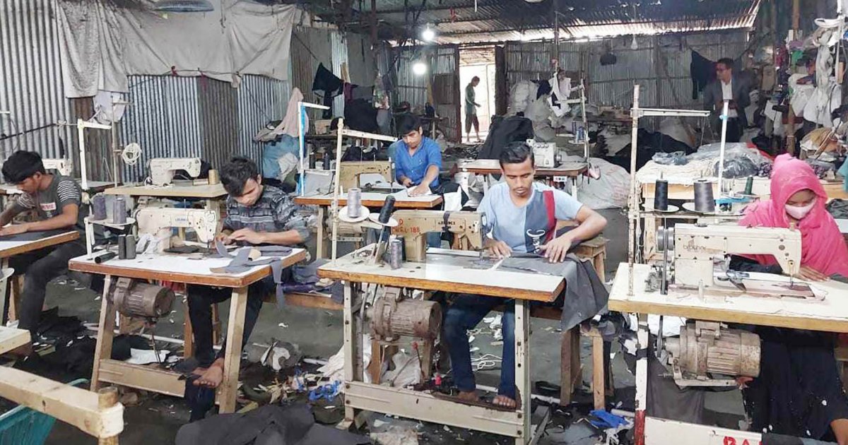 সৈয়দপুর থেকে পোশাক রফতানি অর্ধেকে নেমেছে