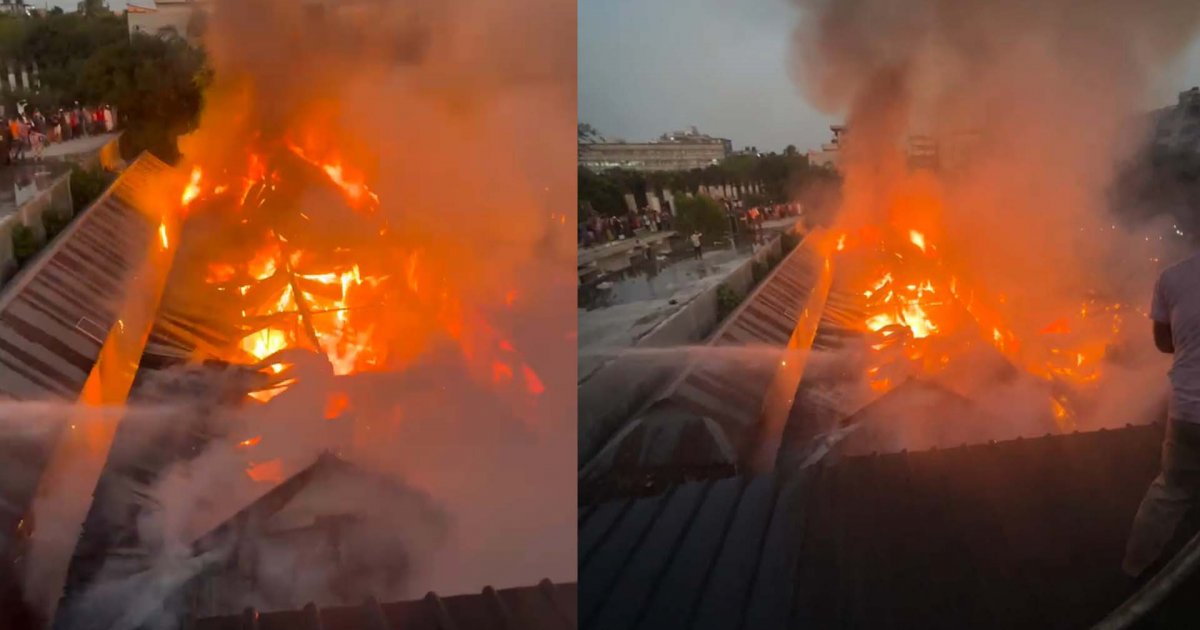 গাজীপুরে কলোনিতে আগুন, পুড়ে গেছে শতাধিক ঘর