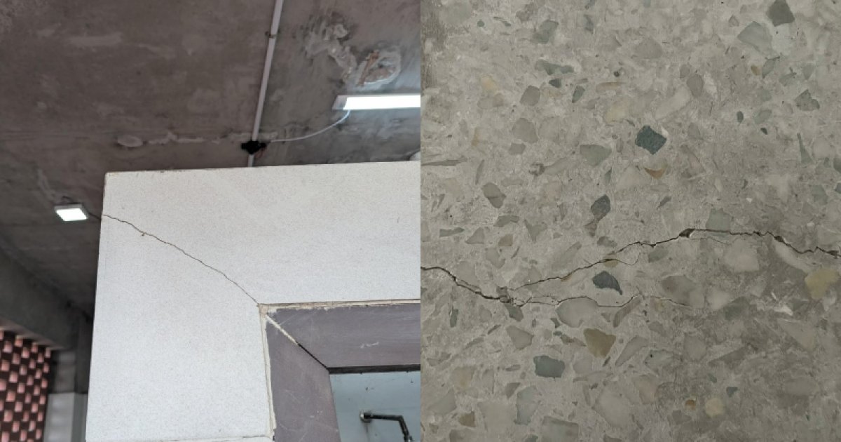 ভূমিকম্পে জাহাঙ্গীরনগর বিশ্ববিদ্যালয়ের বিভিন্ন হল ভবনে ফাটল