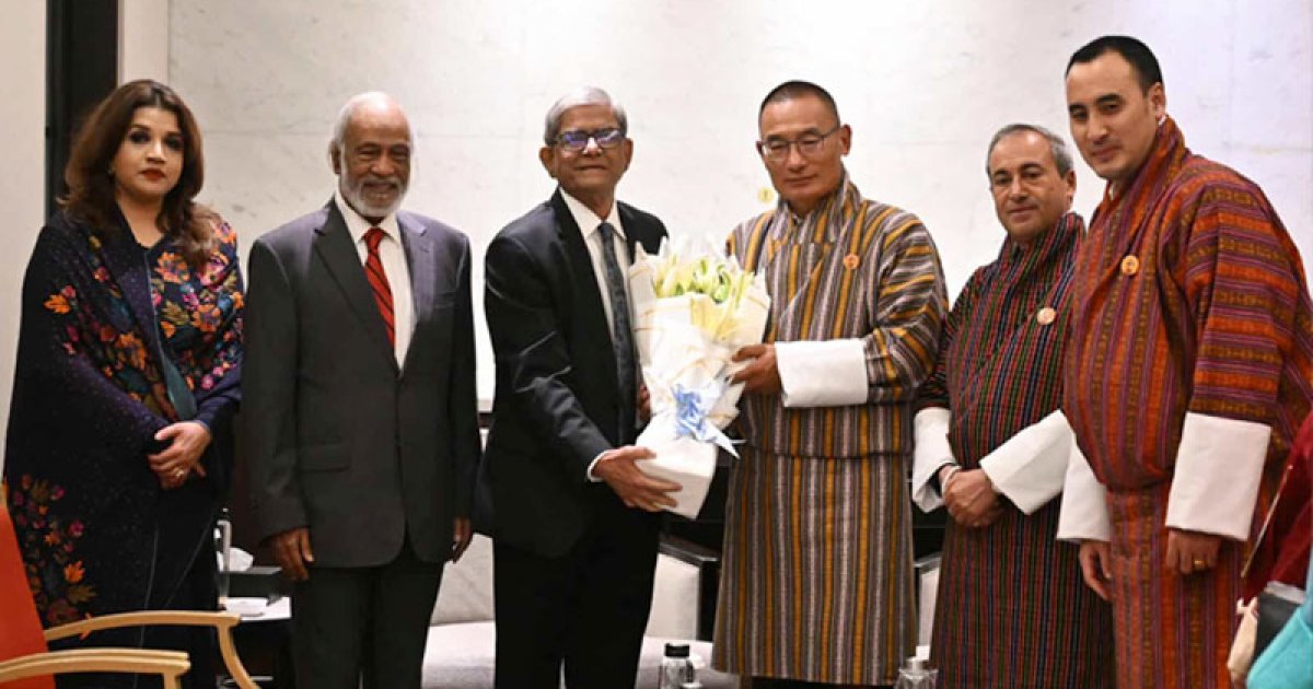 নির্বাচিত সরকারের সঙ্গে কাজ করার প্রতিশ্রুতি দিয়েছেন ভুটানের প্রধানমন্ত্রী: মির্জা ফখরুল
