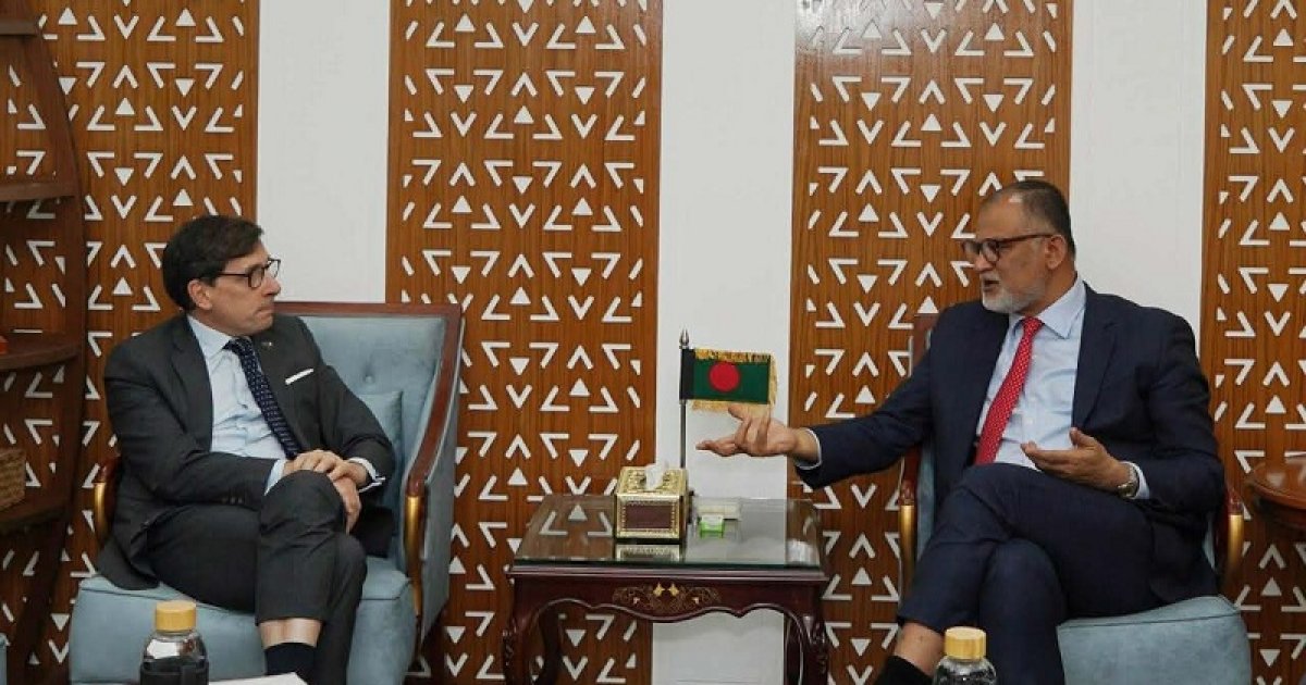 বাণিজ্য উপদেষ্টার সঙ্গে ফ্রান্স রাষ্ট্রদূতের বৈঠক