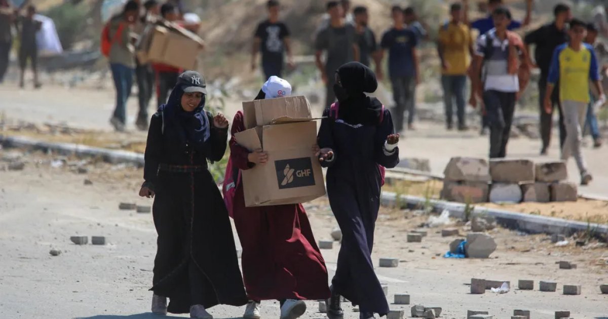 গাজায় মার্কিন ও ইসরায়েল সমর্থিত ত্রাণ সংস্থার কার্যক্রম স্থগিত