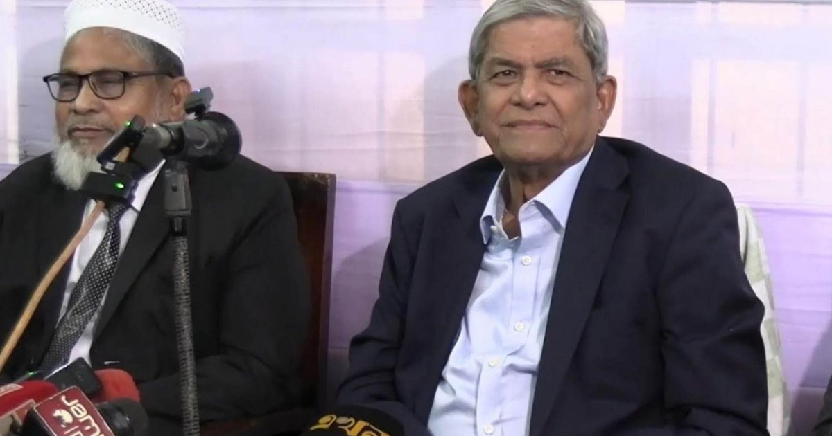 সুষ্ঠু পরিবেশ তৈরি হয়ে গেছে, কোনও ঝামেলা ছাড়াই নির্বাচন হবে: মির্জা ফখরুল