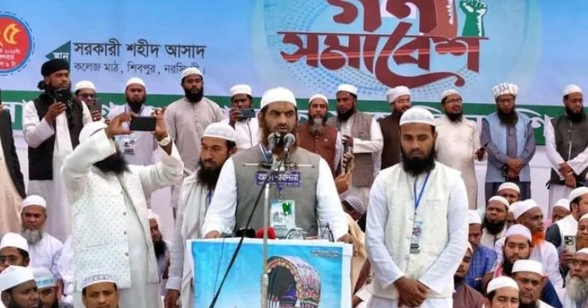 একটি দল আবারও ফ্যাসিবাদ কায়েম করতে চায়: মামুনুল হক