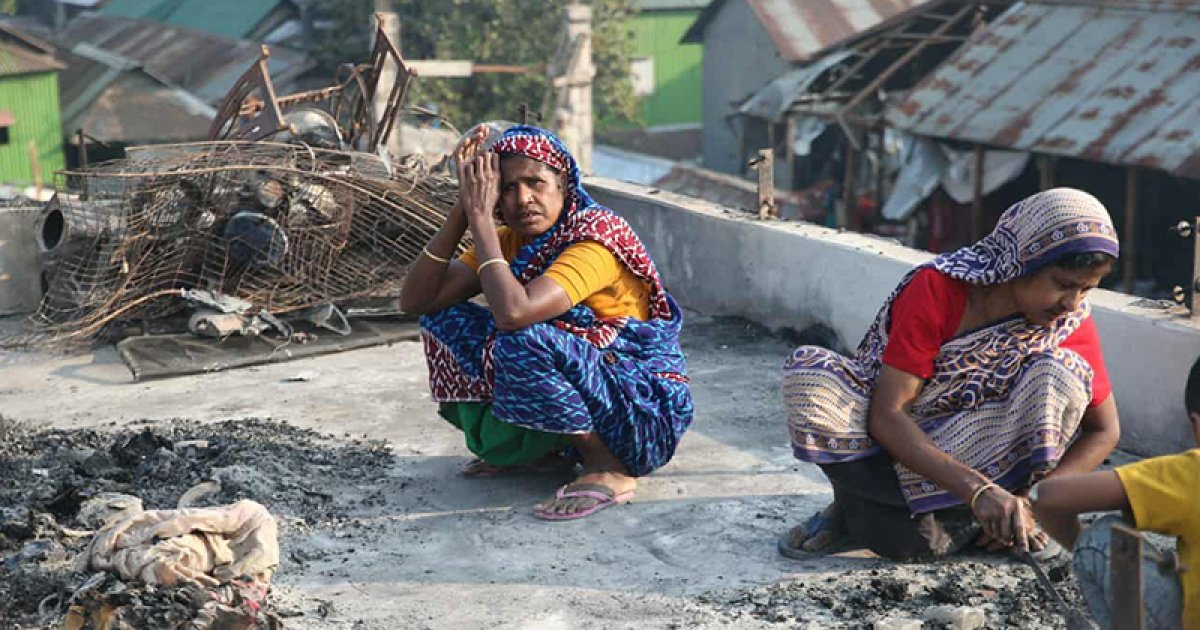 কড়াইলে আগুনে ক্ষতিগ্রস্তদের জন্য ব্র্যাকের ৫০ লাখ টাকা সহায়তা