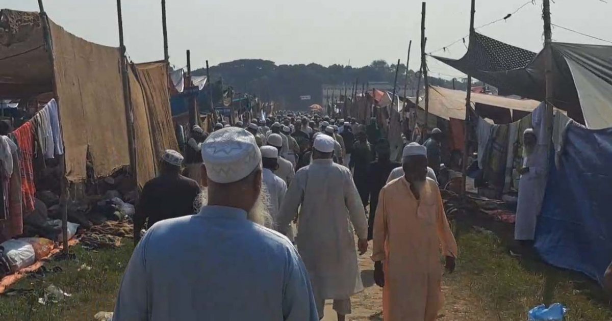 টঙ্গীতে আমবয়ানের মধ্য দিয়ে ৫ দিনব্যাপী জোড় ইজতেমা শুরু