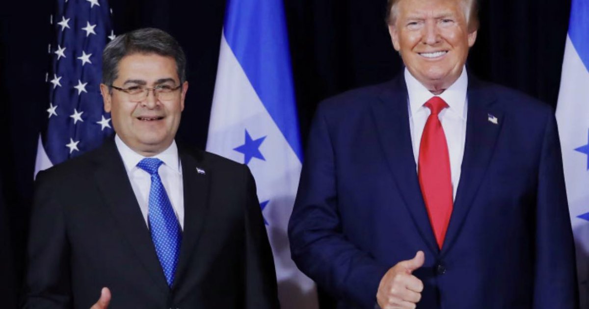 মাদক পাচারে সাজাপ্রাপ্ত হন্ডুরাসের সাবেক প্রেসিডেন্টকে ক্ষমা করবেন ট্রাম্প