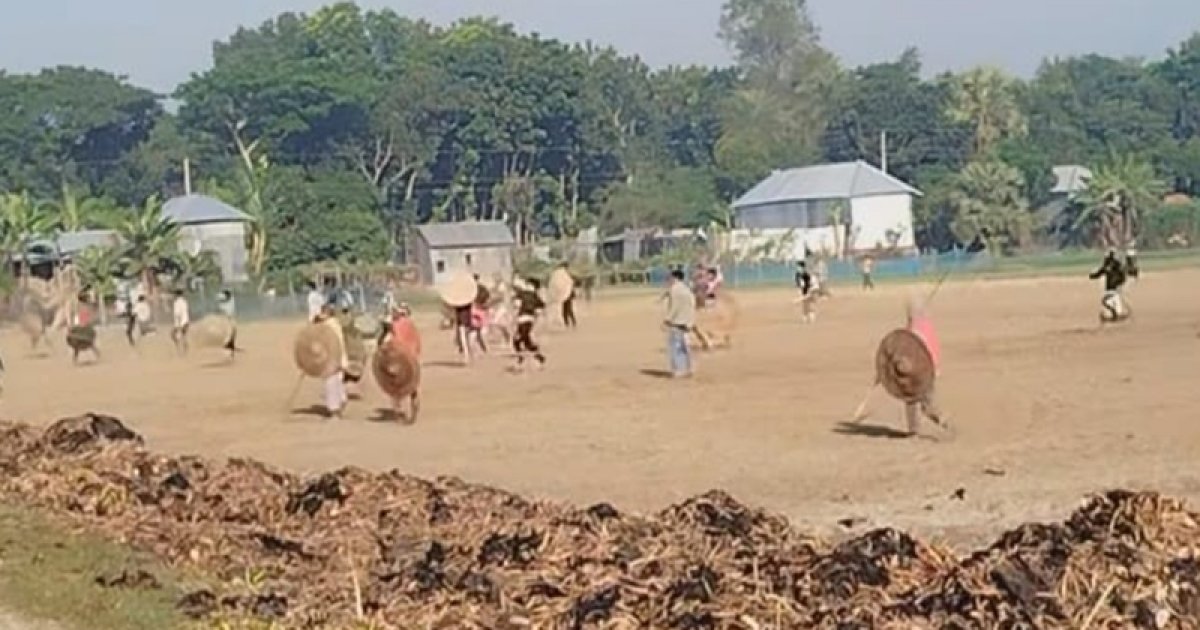 সালথায় দুই পক্ষের সংঘর্ষে ৫৪ জন আহত