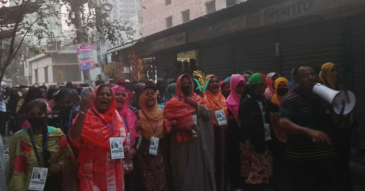 নারায়ণগঞ্জ-৩ এ বিএনপির গণমিছিল: ইনকিলাব জরিপে এগিয়ে থাকার সমর্থনে