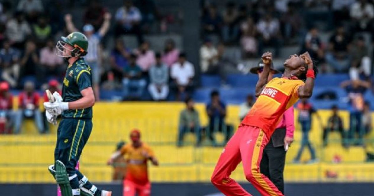 জিম্বাবুয়ের ঐতিহাসিক জয়: টি-টোয়েন্টি বিশ্বকাপে অস্ট্রেলিয়াকে ২৩ রানে হারালো