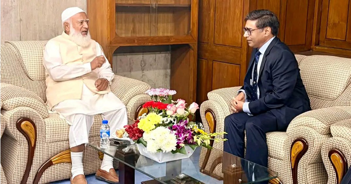 ভারতের পররাষ্ট্রসচিবের সঙ্গে সাক্ষাৎ করলেন জামায়াত আমির শফিকুর রহমান
