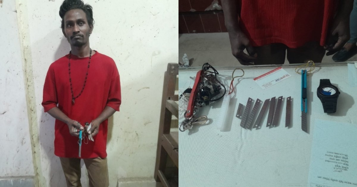 কারাগার ভবন থেকে বহিরাগত যুবক আটক