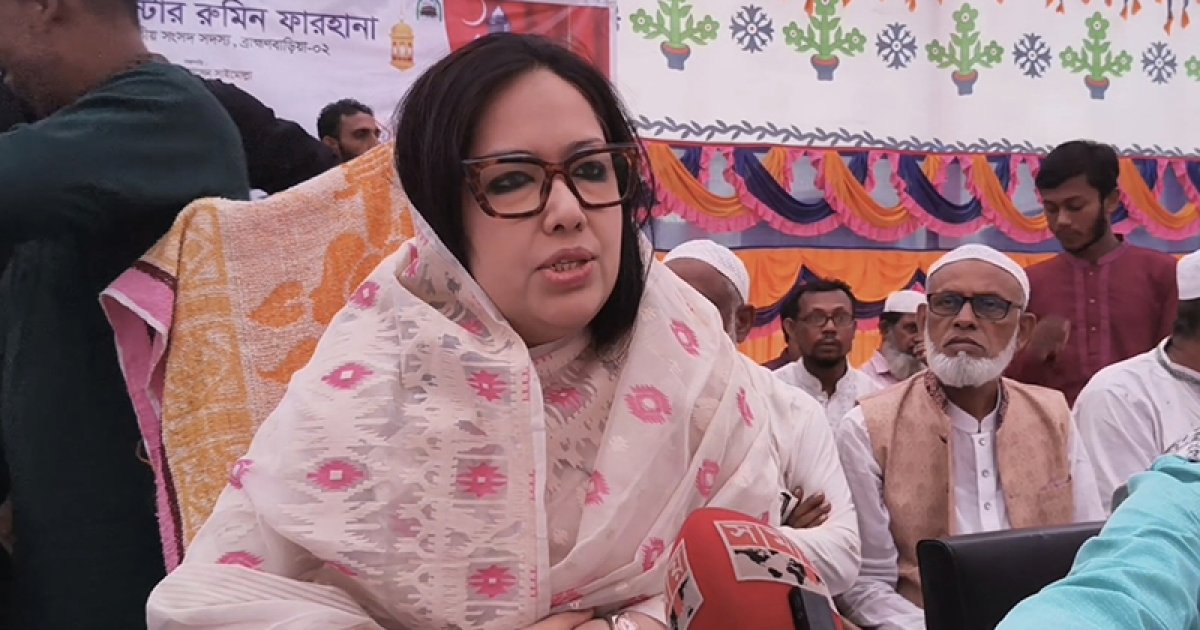 রুমিন ফারহানা: ইরান-ইসরায়েল সংকটে সরকারের যাত্রা, সুষ্ঠু নির্বাচনের ওপর জোর